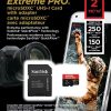 SanDisk 2TB Extreme PRO microSDXC™ UHS-I Card, Up to 250MB/s Read Speed; Up to 150MB/s Write Speed, SDSQXCD-2T00-GN6MA