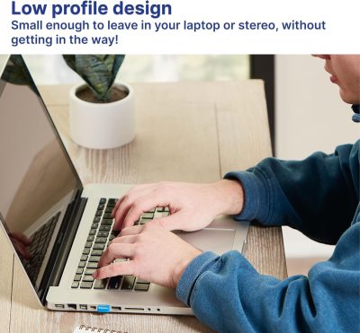 Verbatim 64GB Store 'n' Stay Nano USB 3.2 Gen 1 Flash Drive Snag-free Low Profile Thumb Drive - Blue